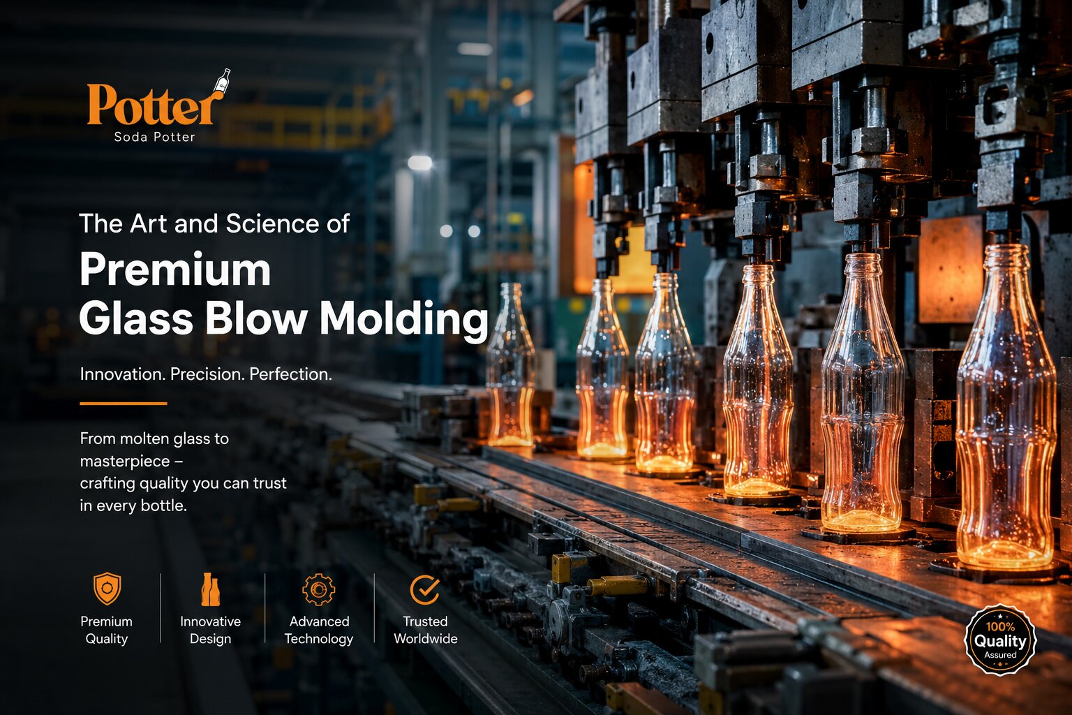 The Art and Science of Premium Glass Blow Molding